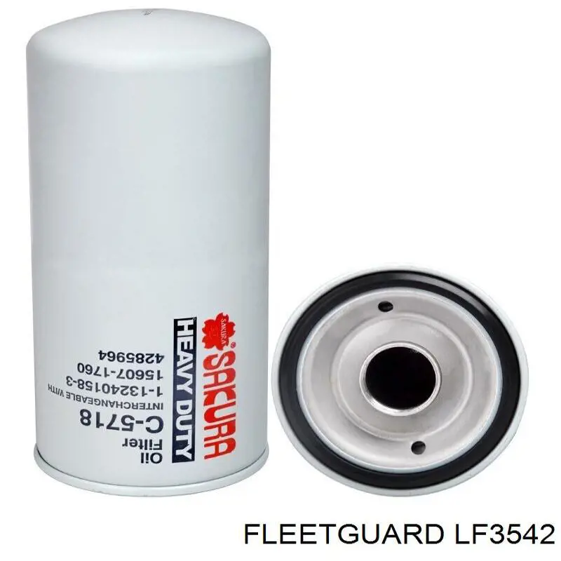 Фильтр очистки масла центробежный Fleetguard LF3542 цена, от 10.26 USD