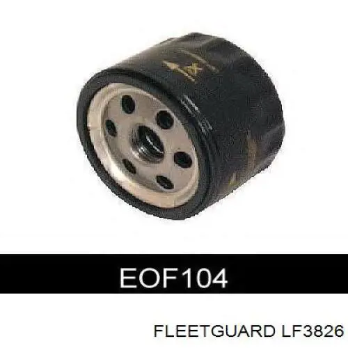 LF3826 Fleetguard Масляный фильтр двигателя