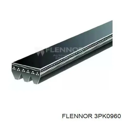Ремень агрегатов приводной Flennor 3PK0960