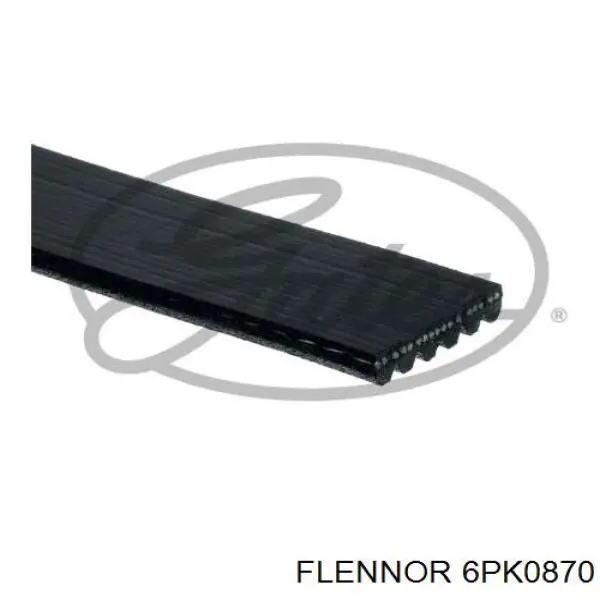 6PK0870 Flennor ремень генератора