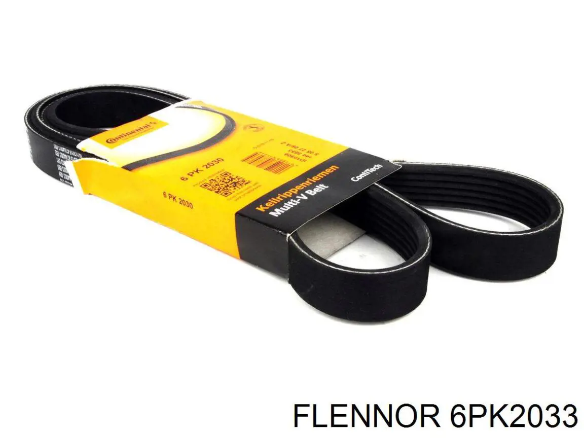 Клиновый ремень Flennor 6PK2033 цена, от 22.47 USD