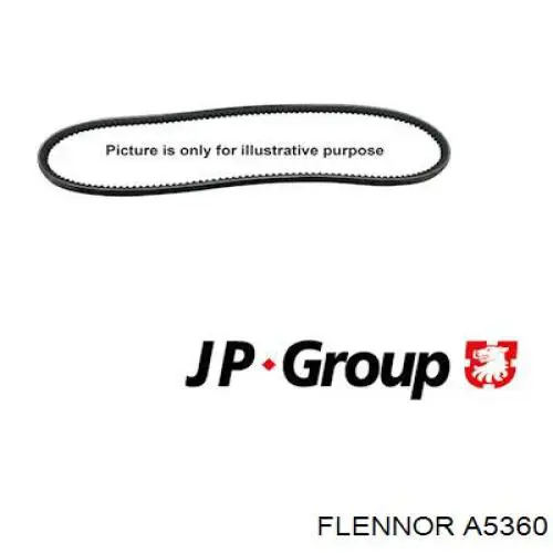 A5360 Flennor Поликлиновый ремень