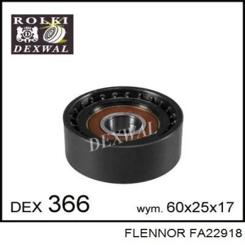 Купить FA22918 Flennor Натяжной ролик