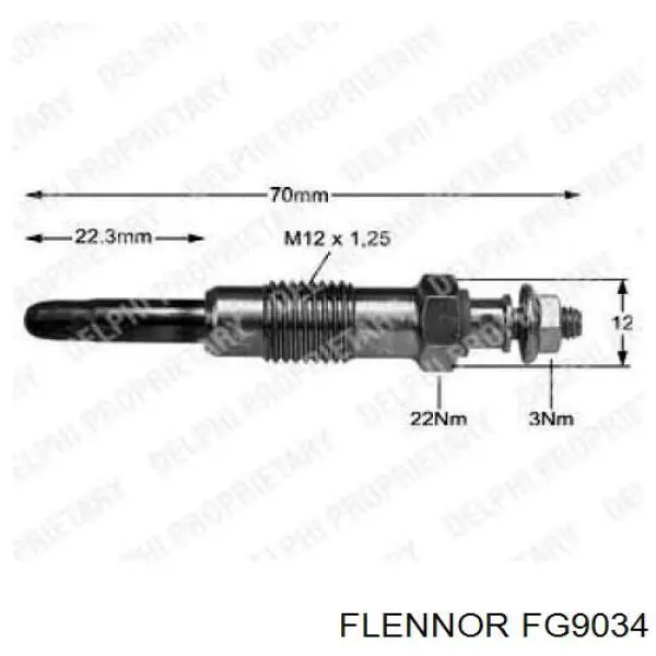 Купить FG9034 Flennor Свечи накала