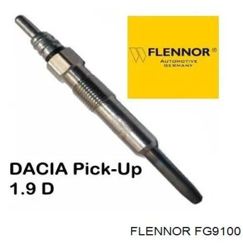 Свечи накала FG9100 Flennor