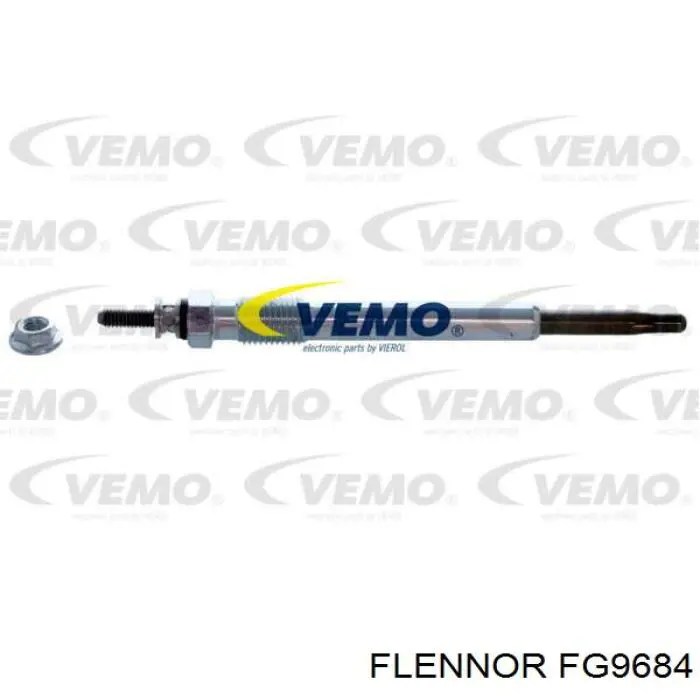 Свечи накала Flennor FG9684 цена, от 5.20 USD