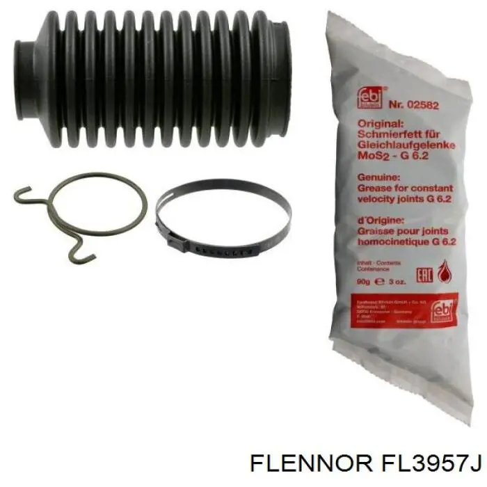 FL3957J Flennor пыльник рулевого механизма (рейки левый)