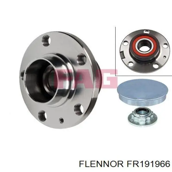 Купить FR191966 Flennor Задняя шпиндель