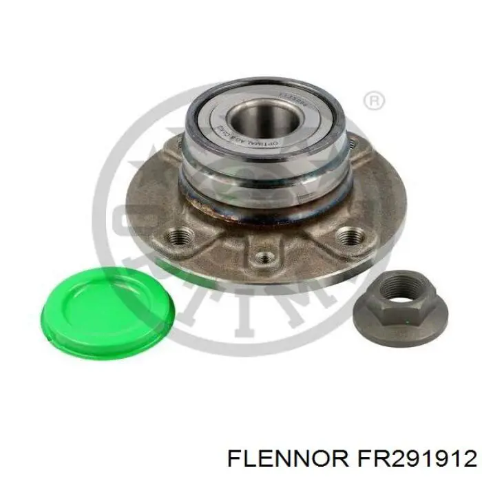 Задняя ступица FR291912 Flennor