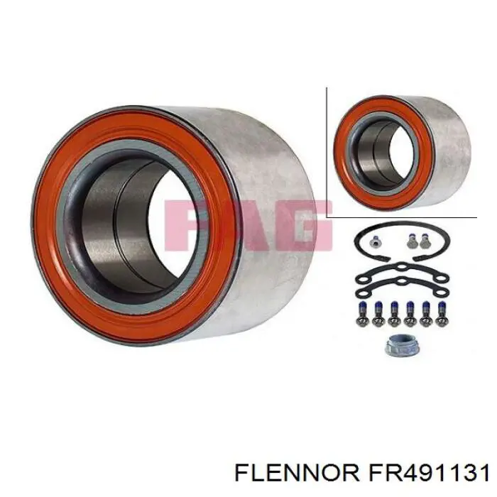 FR491131 Flennor Подшипник ступицы задней