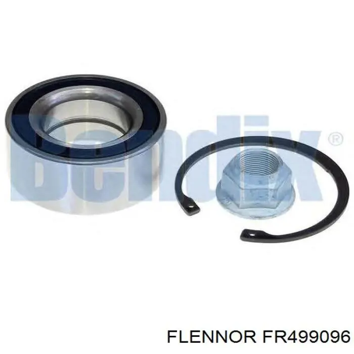 Подшипник ступицы пер/зад Flennor FR499096 цена, от 22.53 USD