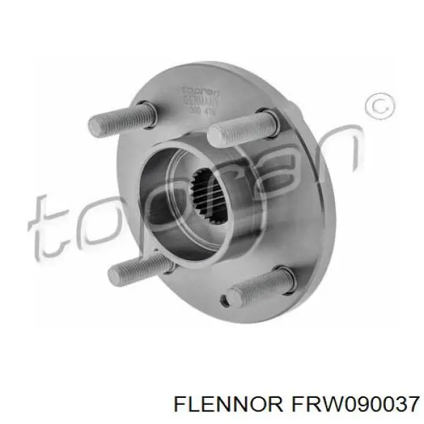 Cubo de rueda delantero FRW090037 Flennor