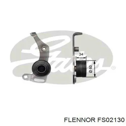 FS02130 Flennor ролик грм
