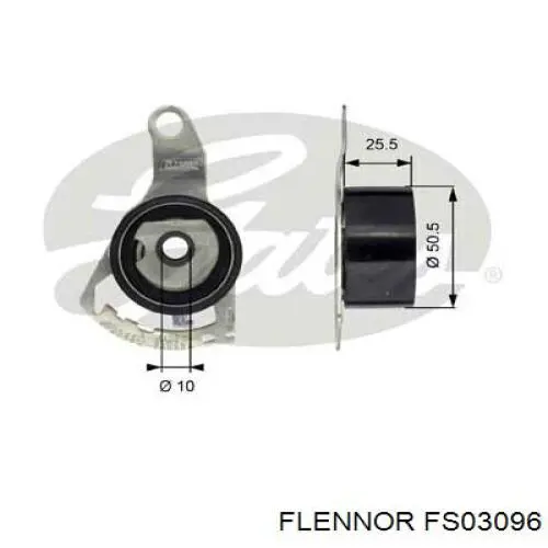Ролик ГРМ FS03096 Flennor