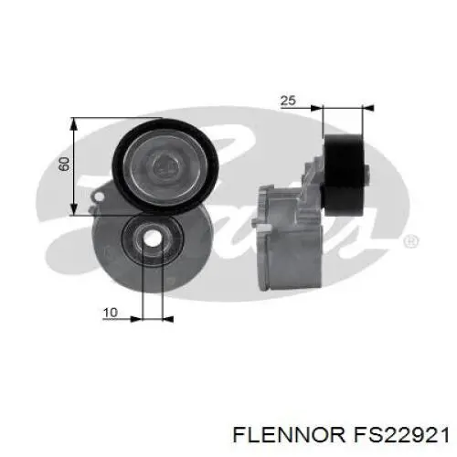 Натяжитель приводного ремня Flennor FS22921