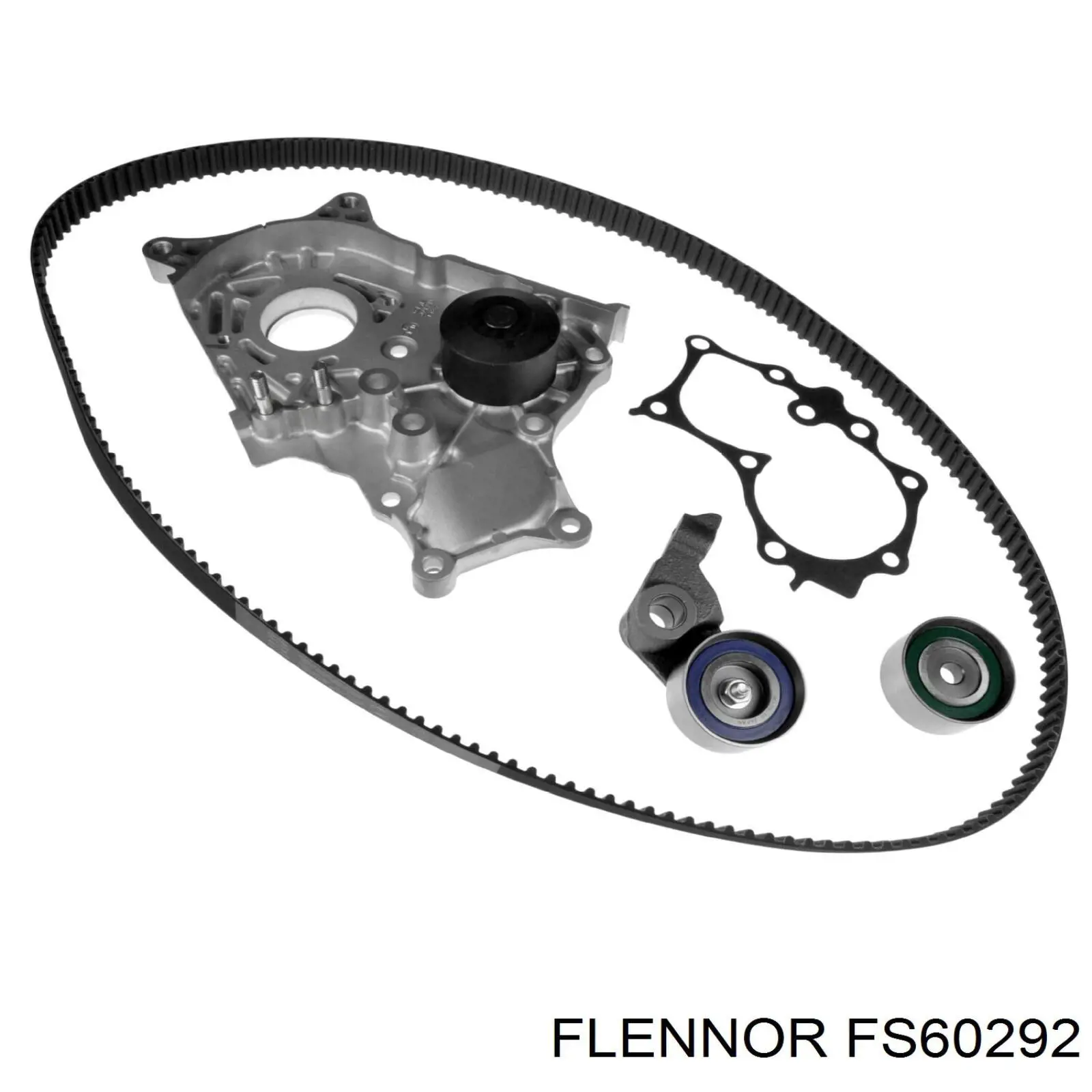 Ролик натяжителя ремня газораспределения Flennor FS60292 цена, от 17.03 USD