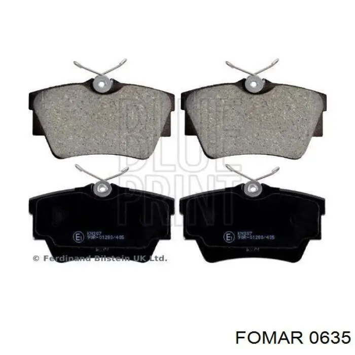 Задние барабанные колодки FSO000335 FSO