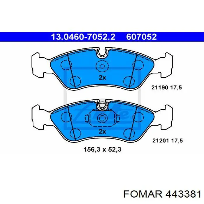 Колодки Aplus 71282BAAP цена, от 16.45 USD
