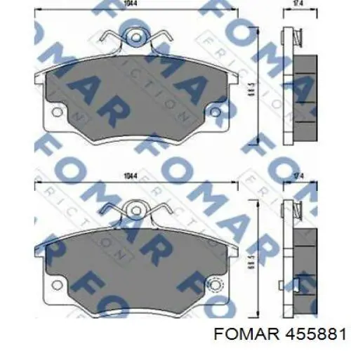 455881 Fomar Roulunds