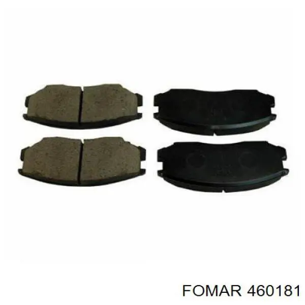 Передние тормозные колодки 302289 VALEO