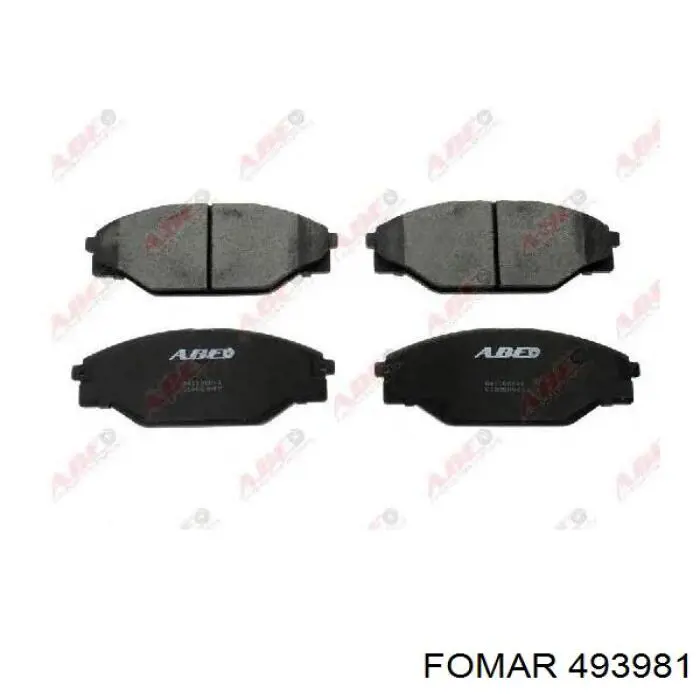 Купить 493981 Fomar Roulunds Колодки тормозные