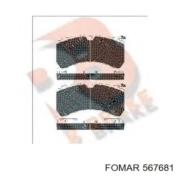 Колодки дисковые  Beral BCV29244TK цена, от 124.78 USD