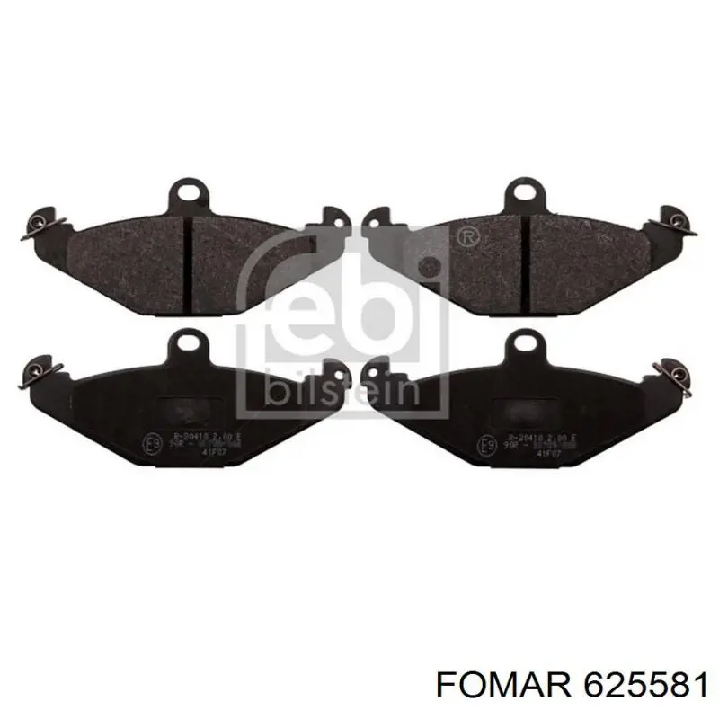 Купить 986461148 Bosch Колодки тормозные задние, дисковые