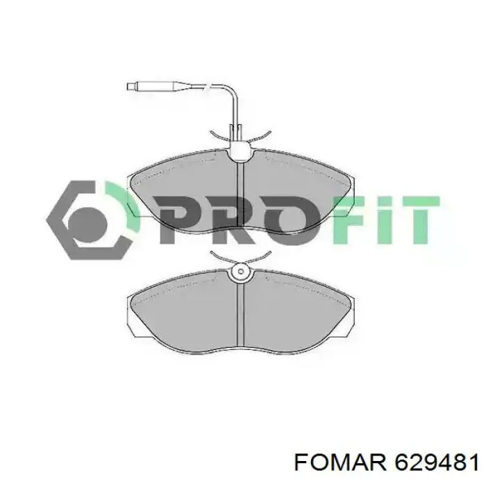 SP182PR SCT Колодки передние