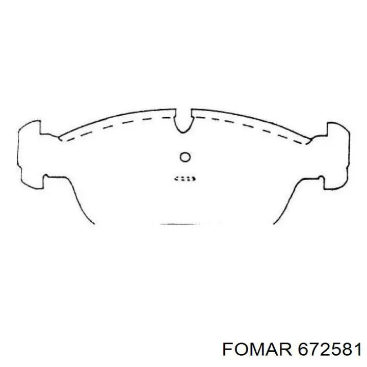 Колодки Fomar Roulunds 672581 цена, от 19.42 USD