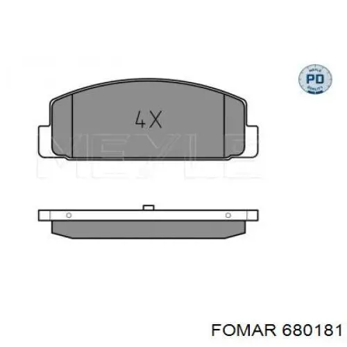 Колодки дисковые  Asam 74619 цена, от 14.12 USD