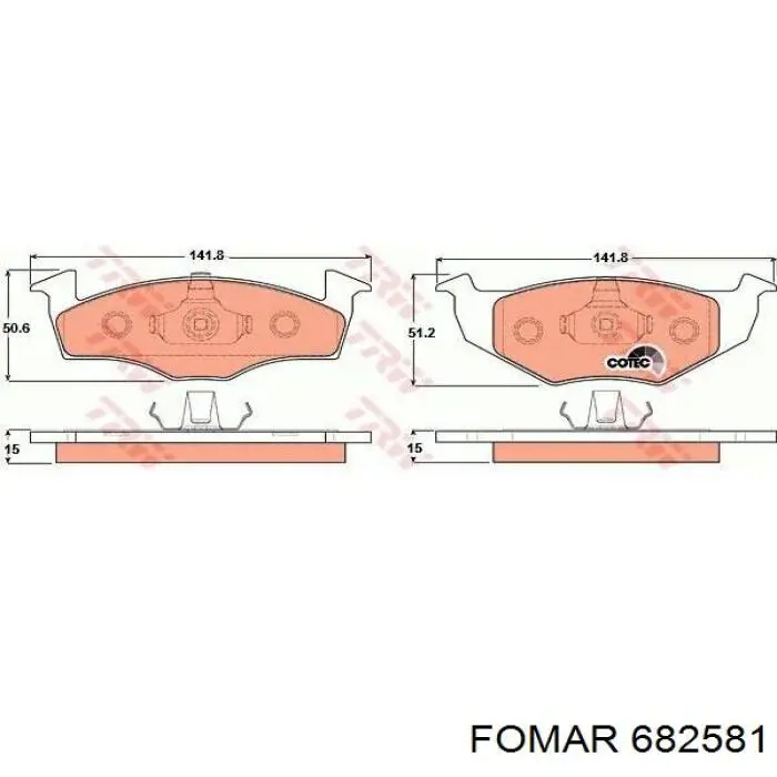 Колодки Optimal 10188 цена, от 7.27 USD