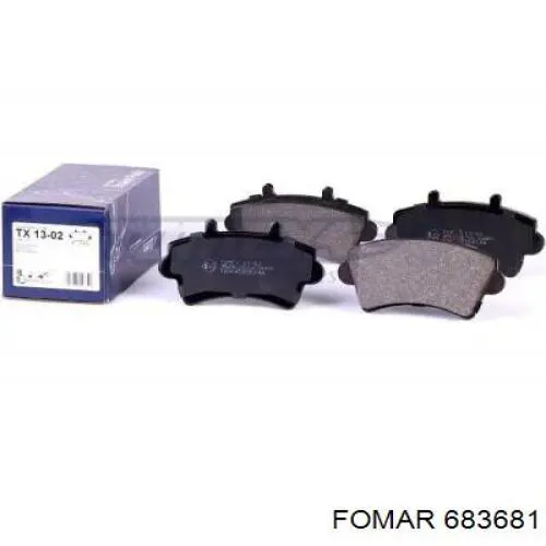 8660003504 Renault (RVI) Колодки передние