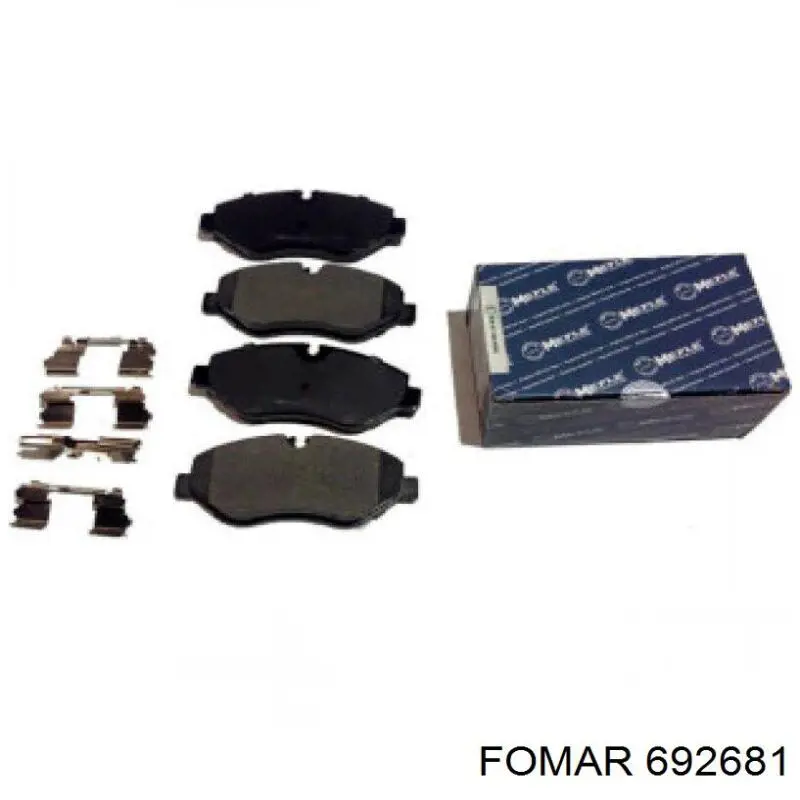 Колодки Fomar Roulunds 692681 цена, от 18.47 USD