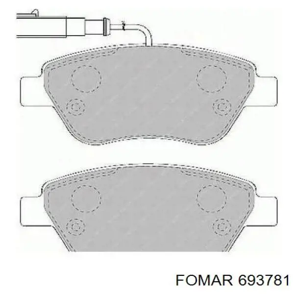 Колодки Rider RD23705STD цена, от 14.42 USD