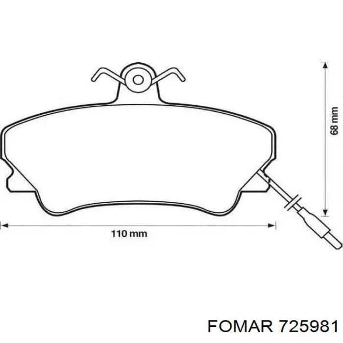 Купить 10146 Optimal Колодки тормозные