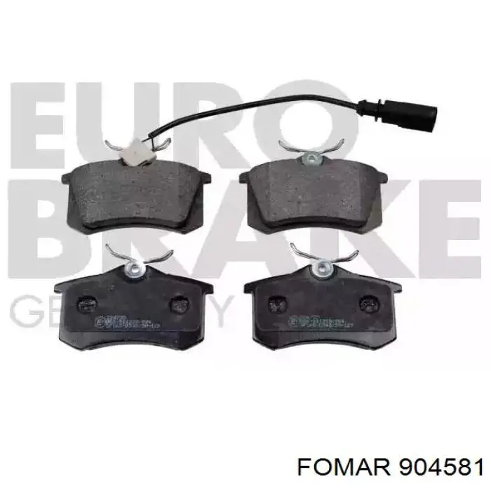 Купить 5SP980 Samko Колодки тормозные задние, дисковые
