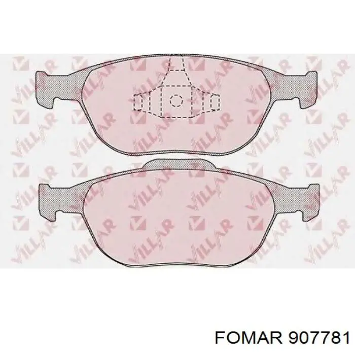 Тормозные колодки Hi-q SP1623