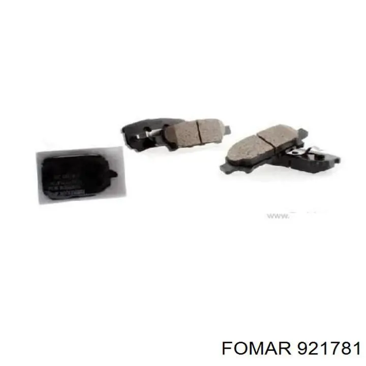 Задние дисковые колодки InA-For INF111373