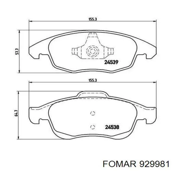 929981 Fomar Roulunds