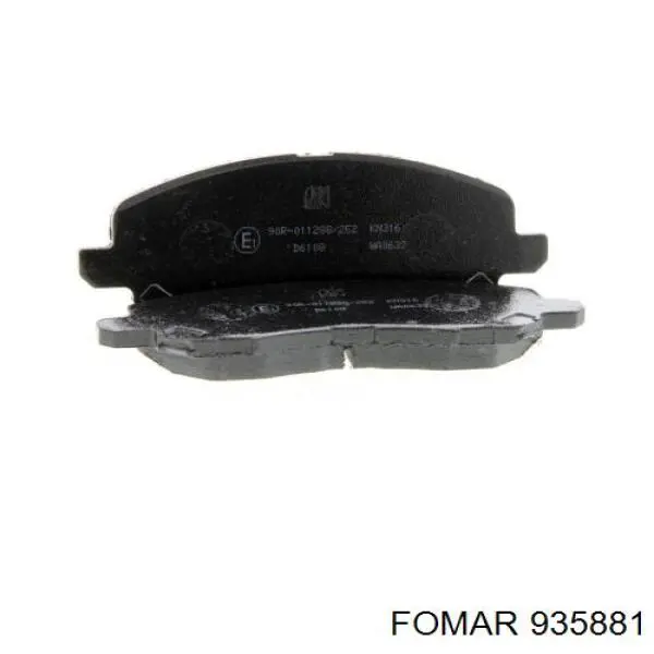 Колодки Fomar Roulunds 935881 цена, от 29.49 USD
