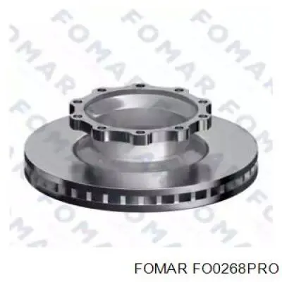 Тормозные диски FO0268PRO Fomar Roulunds