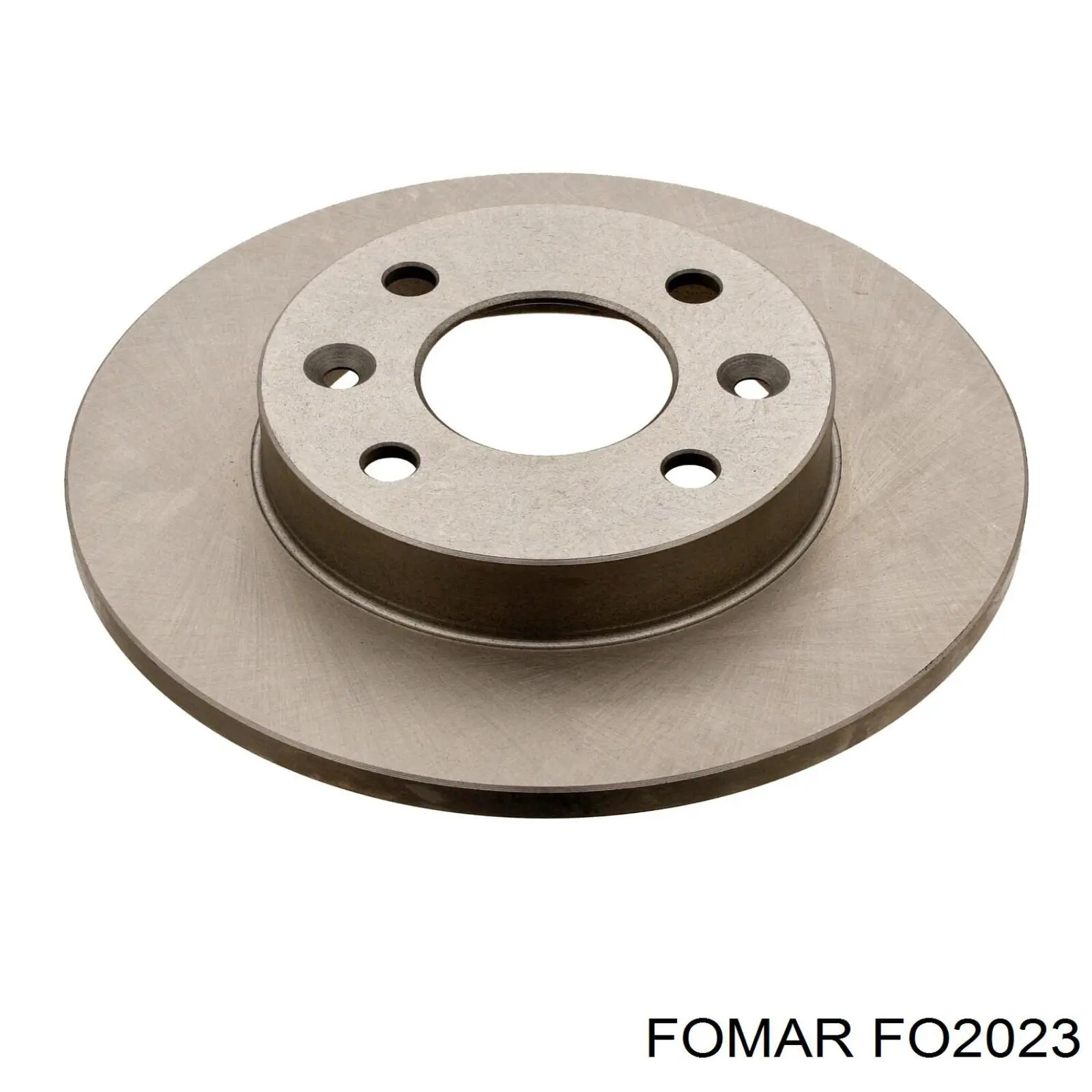 FO2023 Fomar Roulunds диск тормозной передний