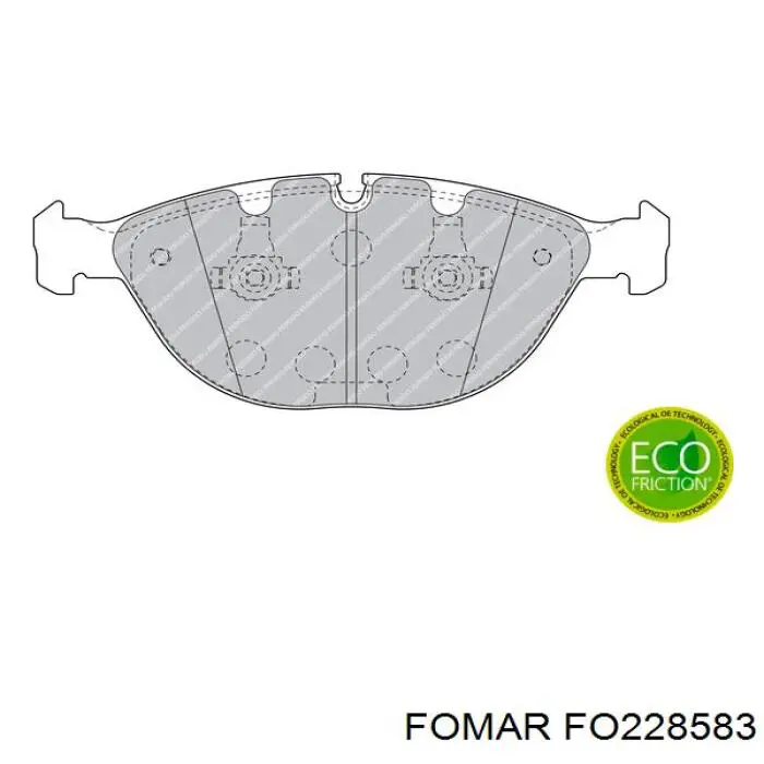 Передние тормозные колодки ADB114239 Blue Print