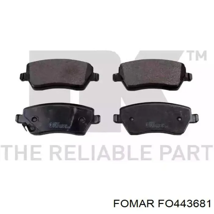 Купить 116420 Febi Колодки тормозные