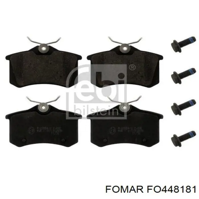 Задние тормозные колодки LPR05P634 LPR