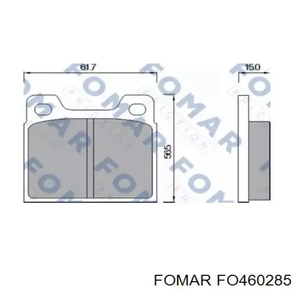 FO460285 Fomar Roulunds