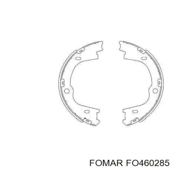 Купить FO460285 Fomar Roulunds Колодки тормозные задние, дисковые