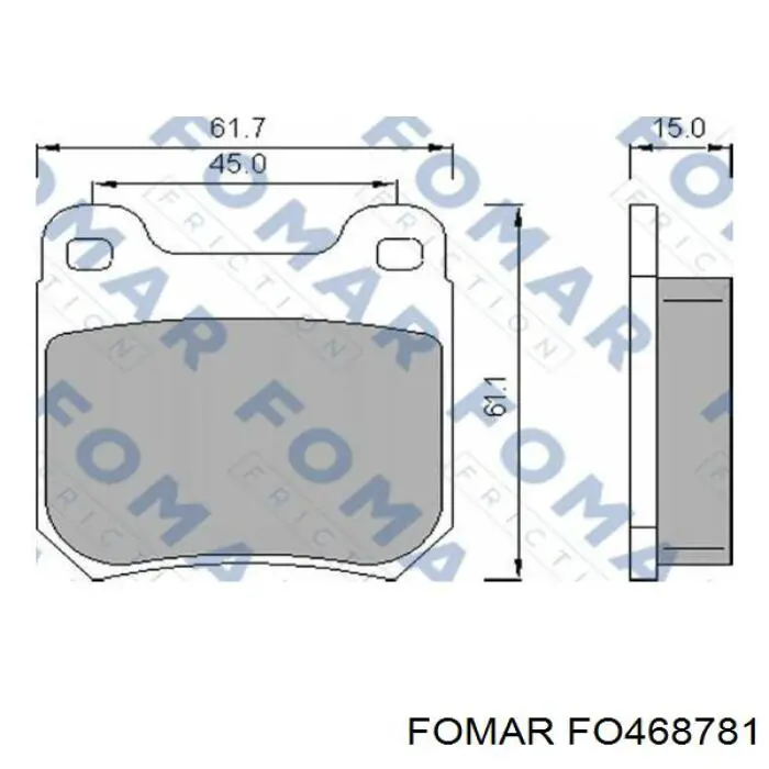 FO468781 Fomar Roulunds