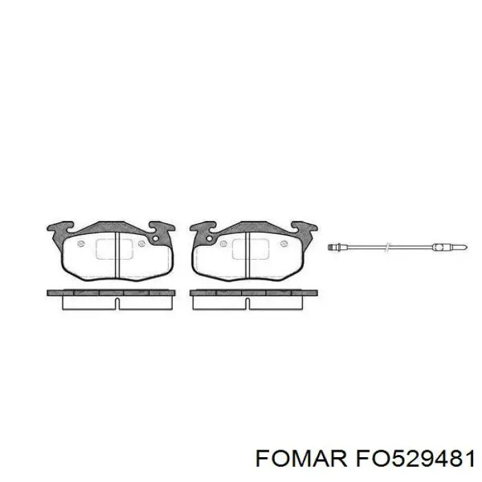 Купить 7701202302 Renault (RVI) Колодки тормозные