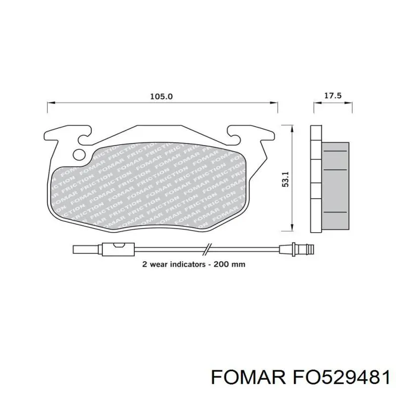 FO529481 Fomar Roulunds